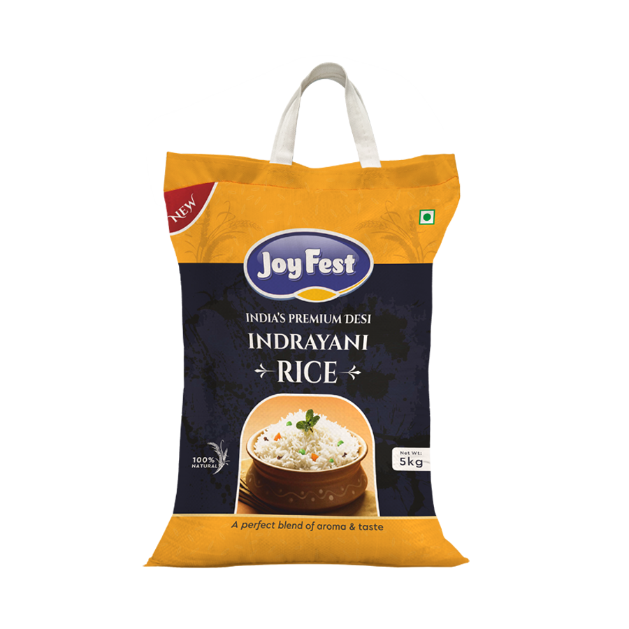 Rentio Joyfest Premium Indrayani Rice - 1kg x 2 | 5kg