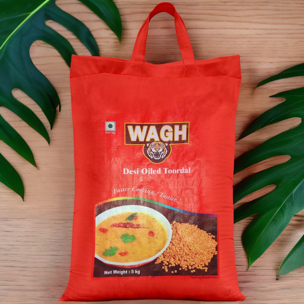 RENTIO Wagh Oiled Toor Dal - 5kg