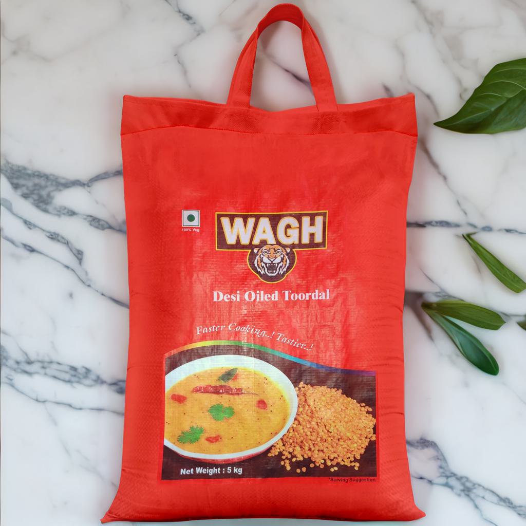 RENTIO Wagh Oiled Toor Dal - 5kg