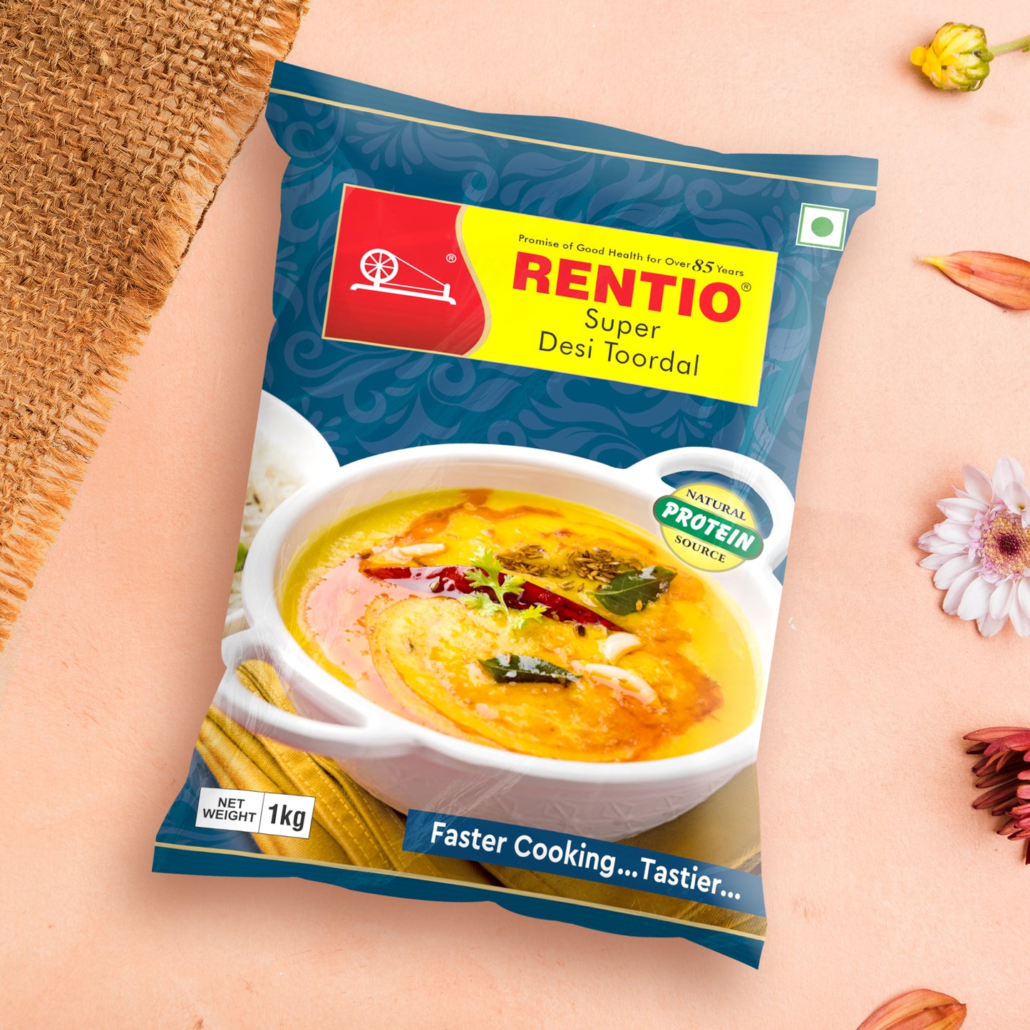RENTIO Super Desi Toor Dal