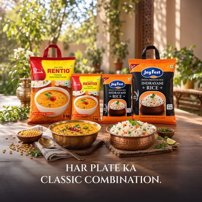 RENTIO Premium Desi Oiled Toor Dal - 1kg x 2 | 2kg | 5kg | 10kg