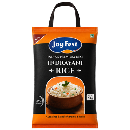 Rentio Joyfest Premium Indrayani Rice - 1kg x 2 | 5kg