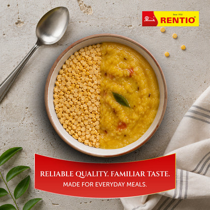 RENTIO R Proto Toor/Arhar Dal - 1kg x 2 | 5kg