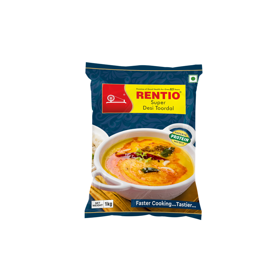 RENTIO Super Desi Toor Dal