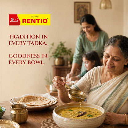 RENTIO Super Desi Toor Dal (Non-Oiled) - 1kg x 2 | 5kg