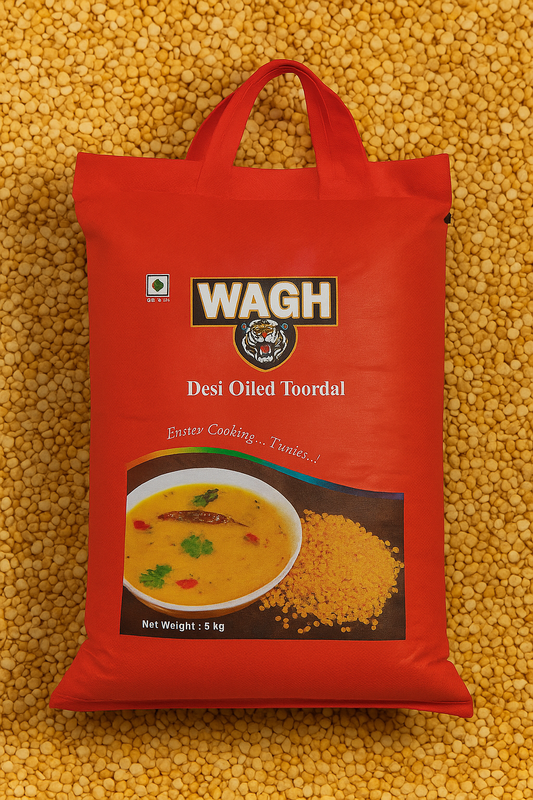 RENTIO Wagh Oiled Toor Dal - 5kg