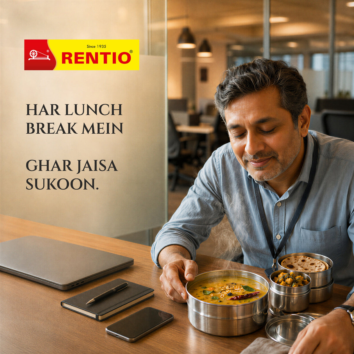 RENTIO Wagh Oiled Toor Dal - 5kg