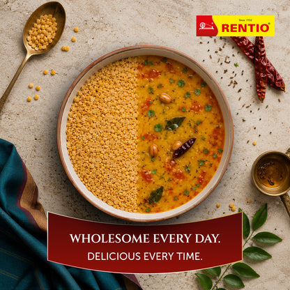 RENTIO Wagh Oiled Toor Dal - 5kg